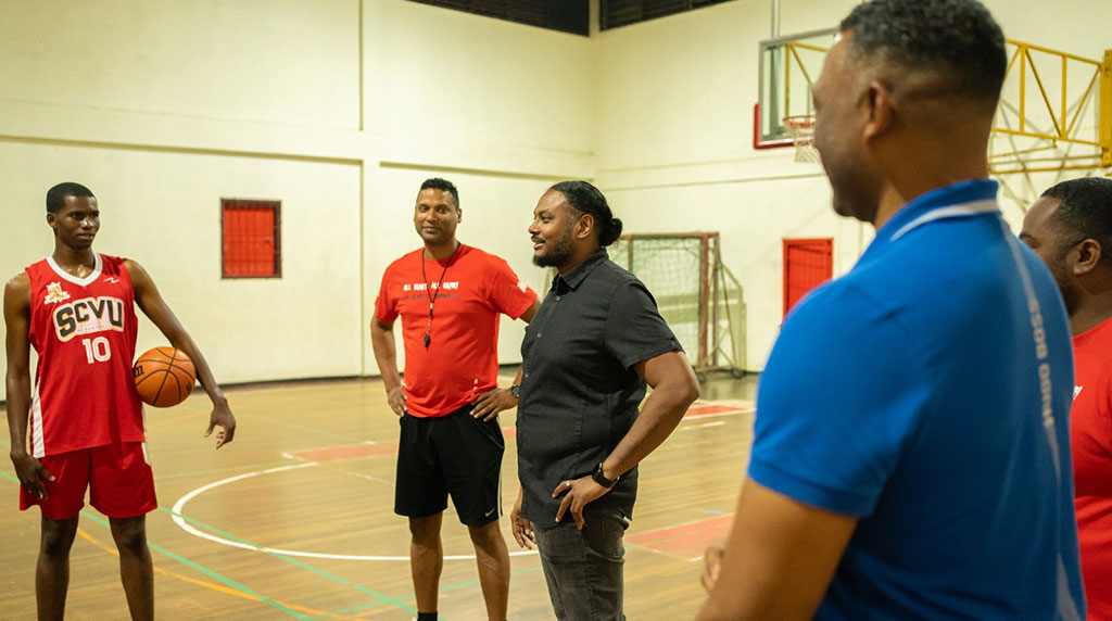 S.C.V.U. basketball team sponsored by K&K Heritage Group